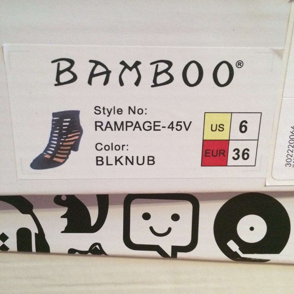❤️ Bamboo Rampage caged heels - Picture 3 of 4